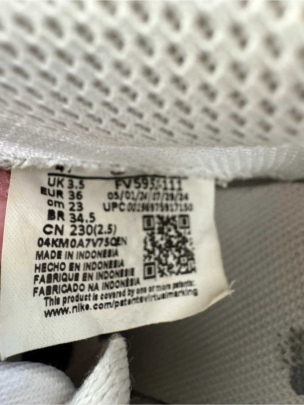 White Kids Lace-Up Athletic Sneakers